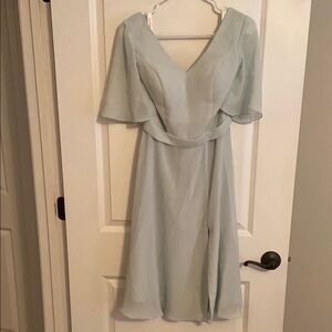 NWT jjs house sage green (light) dress